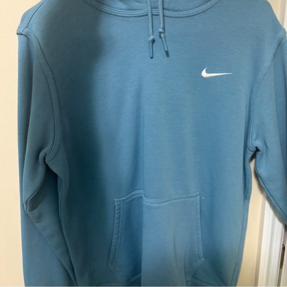 Nike Men's Light Blue Hoodie